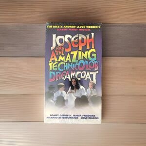Joseph and the Amazing Technicolor Dreamcoat VHS 2000 Donny Osmond Musical OOP